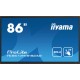 IIYAMA - iiyama PROLITE TE8614MIS-B2AG Pantalla plana para señalización digital 2,17 m